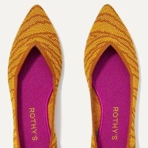 Golden Zebra Points Rothy's 11